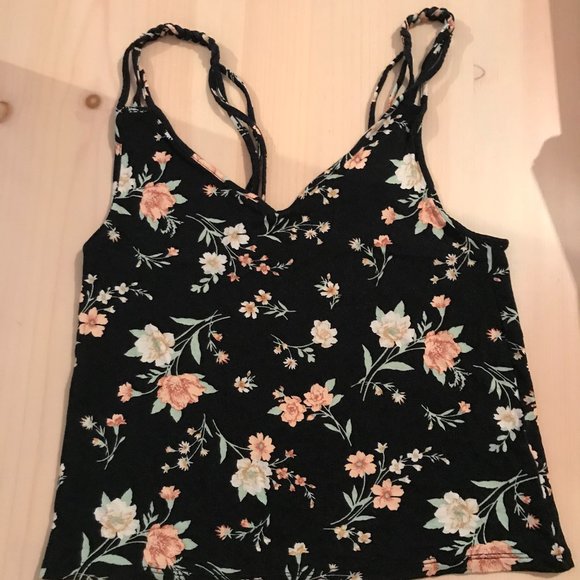American Eagle Floral Tank - Picture 1 of 2